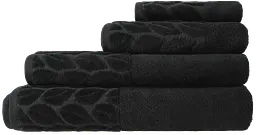 Рушник банний Soho 90х150 см Leaves Graphite pbe0050750 - мініатюра 2