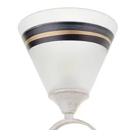 Люстра стельова Brille E27 60W WH (LK-707S/3) - мініатюра 6
