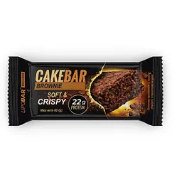 Десертний протеїновий батончик LipoBar Cake Bar, 60 грам - Брауні