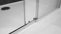 Душова кабіна Rea Nixon 100x140 P chrome REA-K5014 + REA-K5007, Хром, Права, прозорий, хром - мініатюра 6