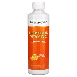Вітаміни та мінерали Dr. Mercola Liposomal Vitamin C, 450 мл - Ваніль-цитрус