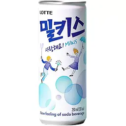 Напій молочний газований Lotte Milkis Milk&Jogurt 250 мл