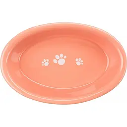 Миска керамічна Trixie 200 мл / 15 см x 10 см (синя, біла, червона, помаранчева) - мініатюра 4