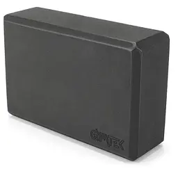 Блок для йоги Gymtek EVA чорний - мініатюра 1