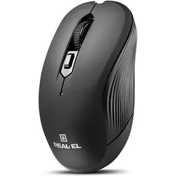 Комп'ютерна мишка Real-El RM-331W Wireless Black (EL123200044) - мініатюра 2