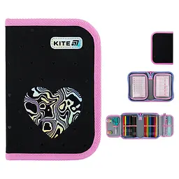 Пенал Kite Love is чорний (K25-622H-3) - мініатюра 2
