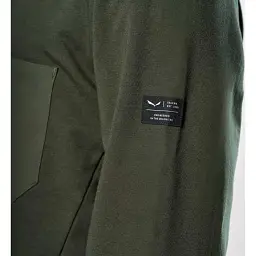 Светр Salewa Fanes Dry Pullover Men 46/S Olive - мініатюра 4