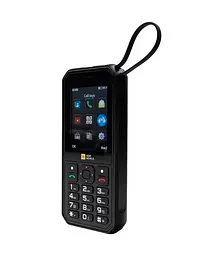 Кнопковий телефон AGM M11 4G Black (Клавіатура з кирилицею) - мініатюра 2
