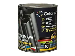 Експрес-емаль COLORINA білий матовий 2.5кг Enamel 3 in 1