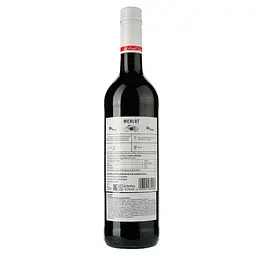 Вино безалкогольне Be Free Merlot, червоне, солодке, 0%, 0,75 л - мініатюра 2
