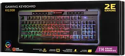 Клавіатура 2E Gaming KG300 LED USB Ukr Black (2E-KG300UB) - мініатюра 8