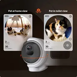 Розумний туалет для кішок Petkit Purobot Ultra with Camera (P9903) [132757] - мініатюра 7