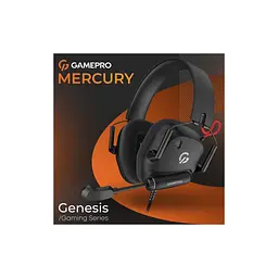 Навушники GamePro Genesis Mercury USB Black (HS120B) - мініатюра 8