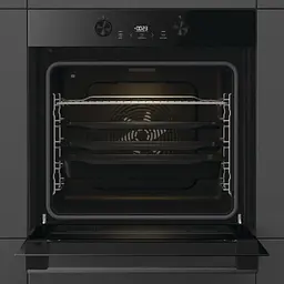 Духова шафа електрична Gorenje 77 л A+ пара дисплей піроліз чорний - мініатюра 6