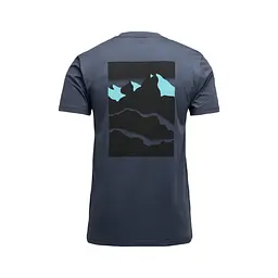 Футболка Black Diamond M Mountainscape SS Tee XL Сірий - мініатюра 6