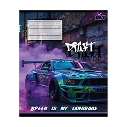 Зошит Yes Drift А5 24 аркуша лінія (768885), в асортименті - мініатюра 2