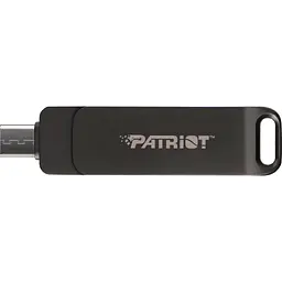 USB флеш накопичувач Patriot 64GB Rage R550 Matte Black USB/Type-C 3.2 (PE64GR550DSAD) - мініатюра 4