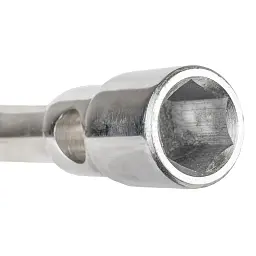 Ключ Sigma балонний посилений 24x27x400мм CrV satine (6032061) - мініатюра 5