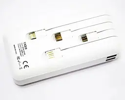 Зовнішній портативний акумулятор Sertec Power Way TX23 20000 mAh (Білий) - мініатюра 8
