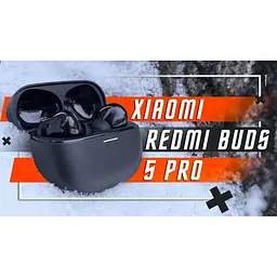 Навушники бездротові Hiaomi Redmi Buds 5 Pro BHR7664CN TWS гарнітура чорна - мініатюра 8