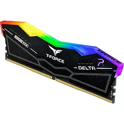 Модуль пам'яті Team DDR5 16GB (2x8) T-Force Delta 6000MHz RGB Black (FF3D516G6000HC38ADC01) - мініатюра 2