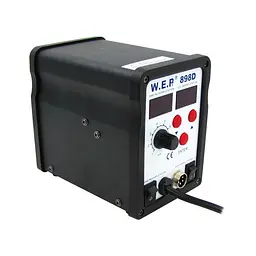 Паяльна станція WEP 898D фен, паяльник - мініатюра 2