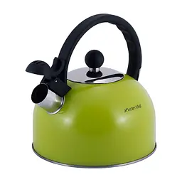 Чайник із свистком Kamille KM-0679А 2.5 л зелений - мініатюра 4
