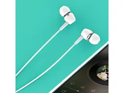 Навушники з мікрофоном SkyDolphin SR19 White (HF-000408) - мініатюра 3