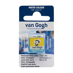 Фарба акварельна Van Gogh (254) Перм. лимонний світлий кювета Royal Talens (8712079419059)