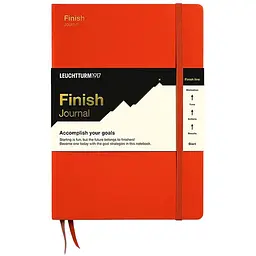 Блокнот LEUCHTTURM1917 Finish Journal Середня Fox Red англійська (369097)