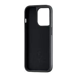 Чохол Jinduka Leather Ringo iPhone 15 Pro Black - мініатюра 3