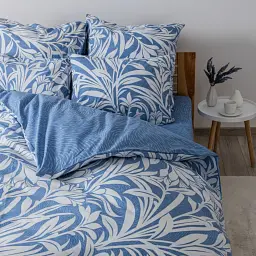 Постільна білизна ТЕП Soft Dreams Light Blue Fantasy 70x70 євро синя - мініатюра 4