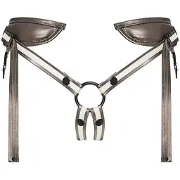 Трусы для страпона Strap-On-Me Leatherette Harness Desirous - мініатюра 2