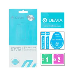 Плівка захисна Devia Hydrogel Motorola Edge 50 Fusion (DV-MOT-E50F) - мініатюра 3