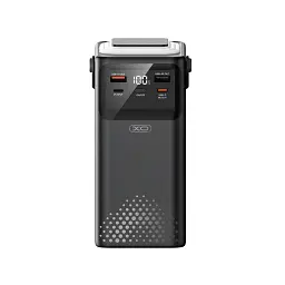 Батарея універсальна XO 80000mAh, PD/20W, QC/22,5W, Lamp, black (XO-PR287-BK)