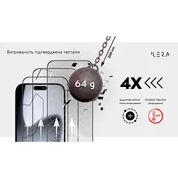 Захисне скло iLera Sapphire Ultra + для Apple iPhone Air (ILSPDLPL17Air) [144413] - мініатюра 3