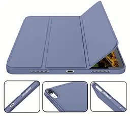 Чохол BeCover Tri Fold Soft TPU з кріпленням Apple Pencil для Apple iPad Air 11" M4 2026 Purple (715233) - мініатюра 3