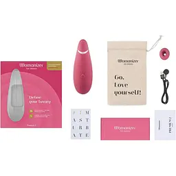 Вакуумний стимулятор Womanizer Premium 2 Raspberry (SO8753) [108454] - мініатюра 6