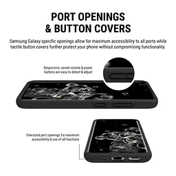 Протиударний подвійний чохол Incipio DualPro SA-1056-BLK для Samsung Galaxy S20 5G UW Verizon (6.2") Black - мініатюра 6