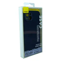 Чохол Baseus Liquid Silica Gel Case Glass 0.22 mm iPhone 14 Plus ARYT001803 Blue - мініатюра 6
