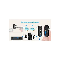 Дверний дзвінок Reolink Video Doorbell WiFi (D340W) - мініатюра 10