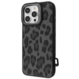Чохол Kajsa Leopard Pattern with Magnetic Ring iPhone 16 Pro Max
