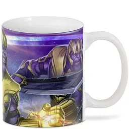 Кухоль GeekLand Thanos Танос 3D 330 мл білий - мініатюра 2