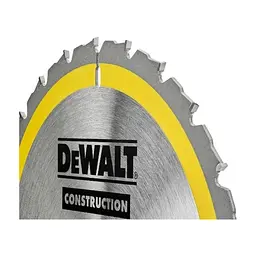 Диск пиляльний DeWALT CONSTRUCTION 216 х 30 мм, 24z (ATB) - 5 градусів (DT1952) - мініатюра 3