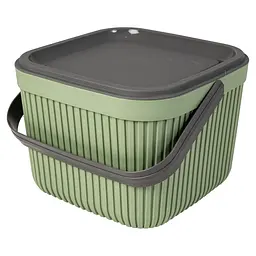 Корзина Herevin Green з ручкою та кришкою 7 л (161199-153)