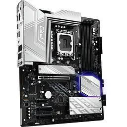 Материнська плата AsRock Z890 PRO RS (1851/Z890, 4xDDR5, PCIex16, HDMI/DP/TB4, 4xSATA, 4xM.2, 2.5Glan, 7.1c, ATX) - мініатюра 2