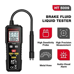 Тестер гальмівної рідини для DOT3 DOT4 DOT5.1 HABOTEST HT5009 (101142) - мініатюра 2