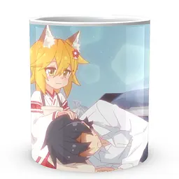 Кухоль GeekLand Дбайлива 800-річна дружина The Helpful Fox Senko-san help FSS 02.10 330 мл різнобарвний - мініатюра 3