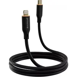 Кабель Proove Jelly Silicone USB-C to Lightning 27W 1m Black (CCJS27002101) [130738] - мініатюра 2