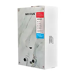 Газова колонка Mixxus GWH-0510 Basic Glass димохідна 10 л/хв (панель зі скла з малюнком) WH0026 - мініатюра 2
